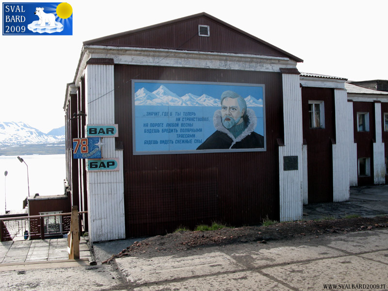 The bar in Barentsburg
