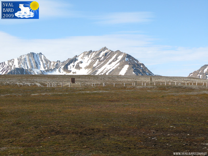 The cemetery of Ny-Ålesund