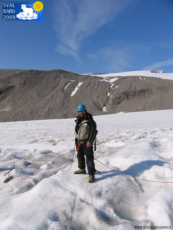 Break on the glacier – Picture by Marina