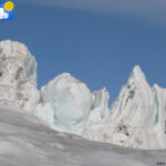 Seracs in the Conway glacier