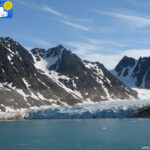 Ice tongue in Magdalenefjord