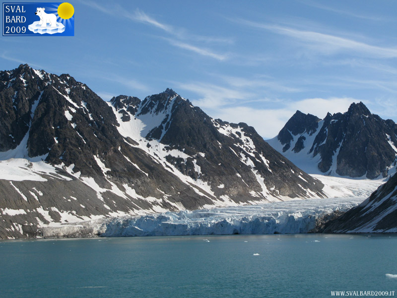 Ice tongue in Magdalenefjord