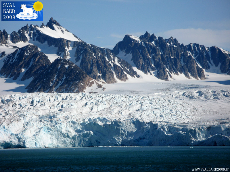 The high thickness of the ice del ghiaccio