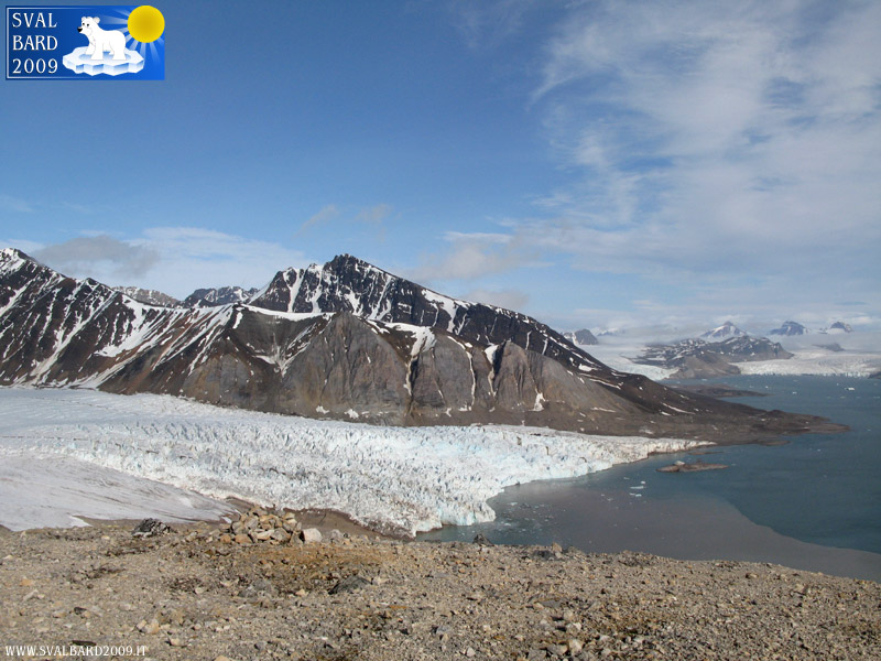 Ice tongue in Raudfjord