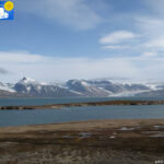 Little island in front of Ny-Ålesund