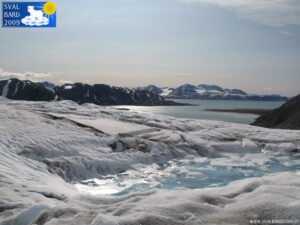 Little lake in the Conway glacier