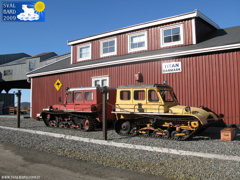 Caterpillars in the old mine