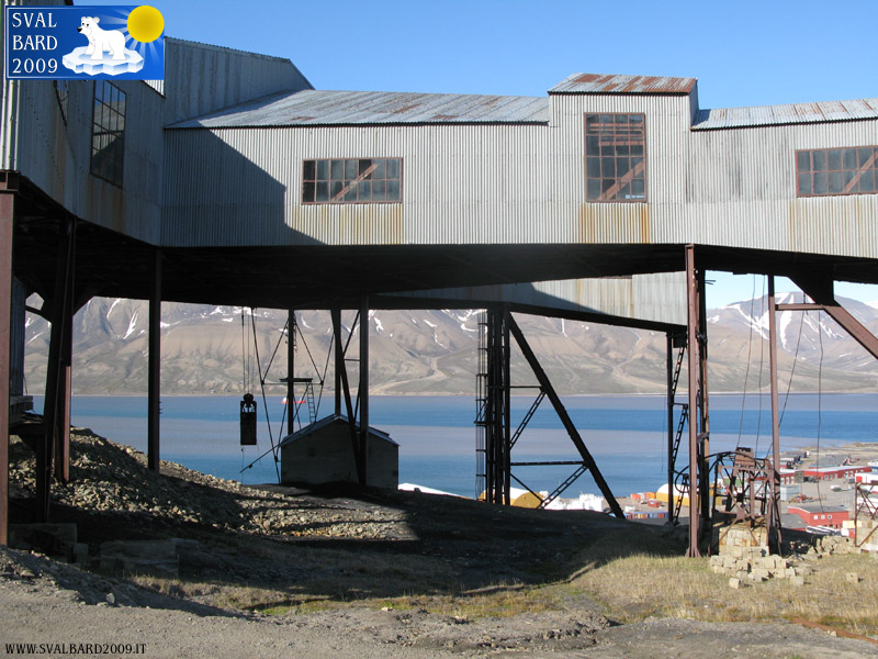 The old mine in Longyearbyen