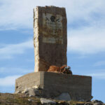 Monument dedicated to the expedition of Amundsen in 1925