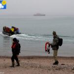 The departure of the first trekking group