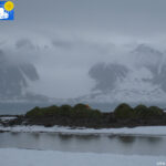 View of the Raudfjord camp from the sea – Picture by Vibeke
