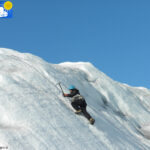 The climb on the glacier – Picture by Silvia
