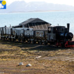 The mining train in Ny-Ålesund